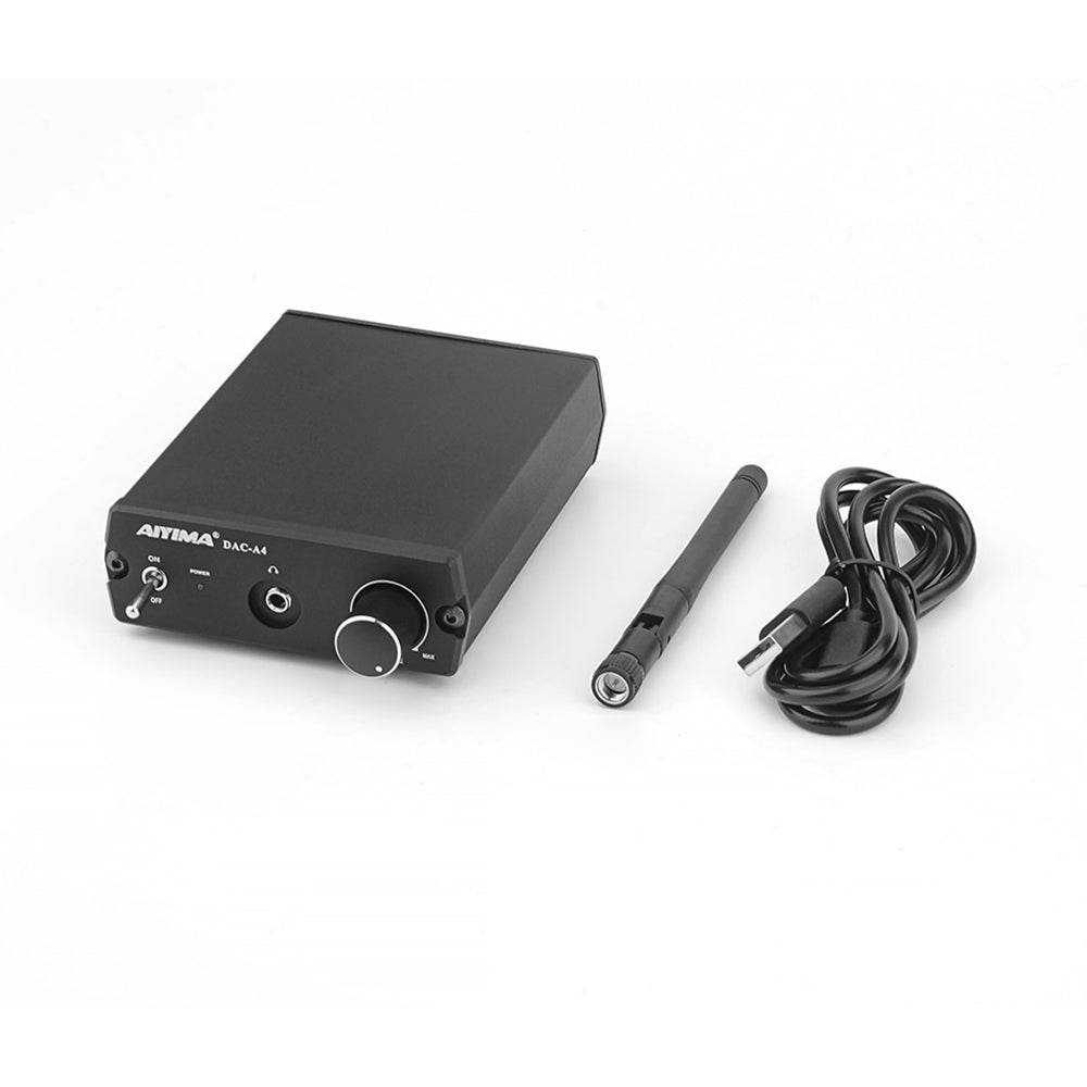 DAC Amplifier - AIYIMA DAC A4 | Headphone Amplifier | Digital Audio Decoder | Bluetooth DAC - AIYIMA