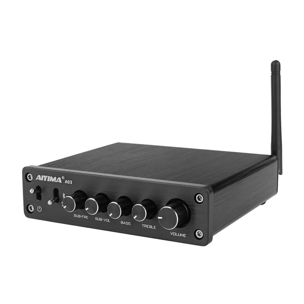 Bluetooth Amplifier - AIYIMA A03 | Subwoofer Amplifier | Class D Amplifier | Hifi Stereo Bass Amplifier - AIYIMA