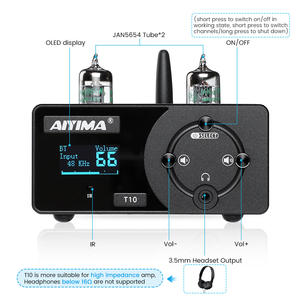 AIYIMA T10 - EU Warehouse Ship