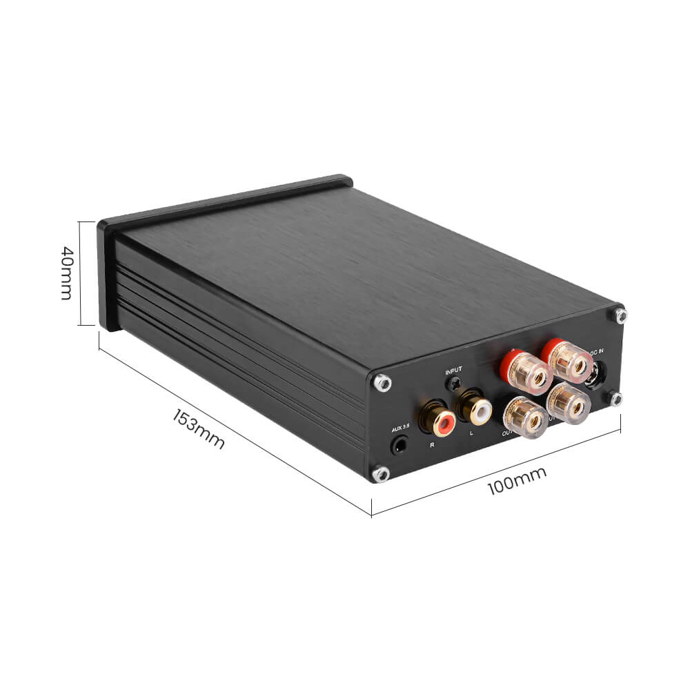 Amplifier - AIYIMA A07 - TPA3255 | 2.0 Channel | 300Wx2 | HiFi - AIYIMA