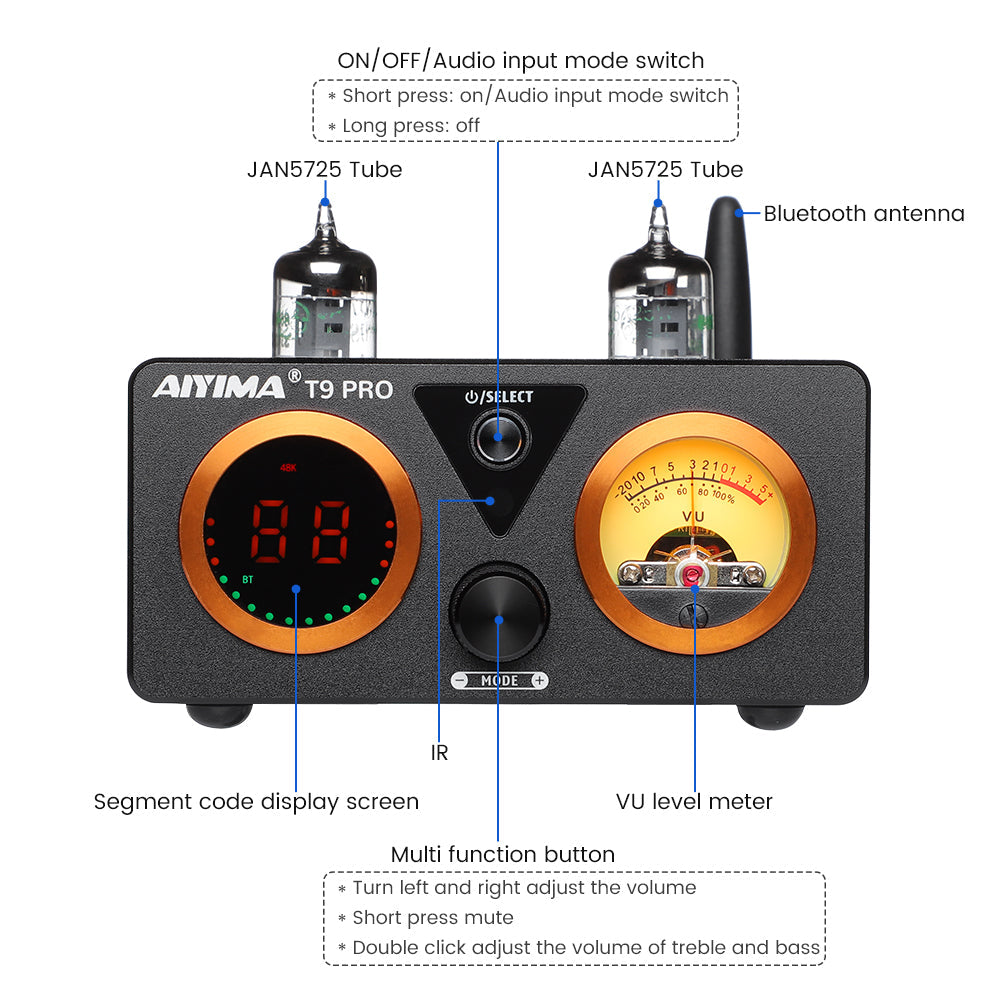 AIYIMA T9 Pro - EU Warehouse Ship